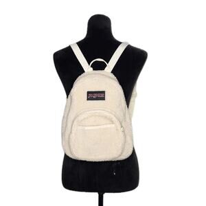 Jansport | Bags | Jansport Half Pint Fx Cream Sherpa Mini  display picture 1